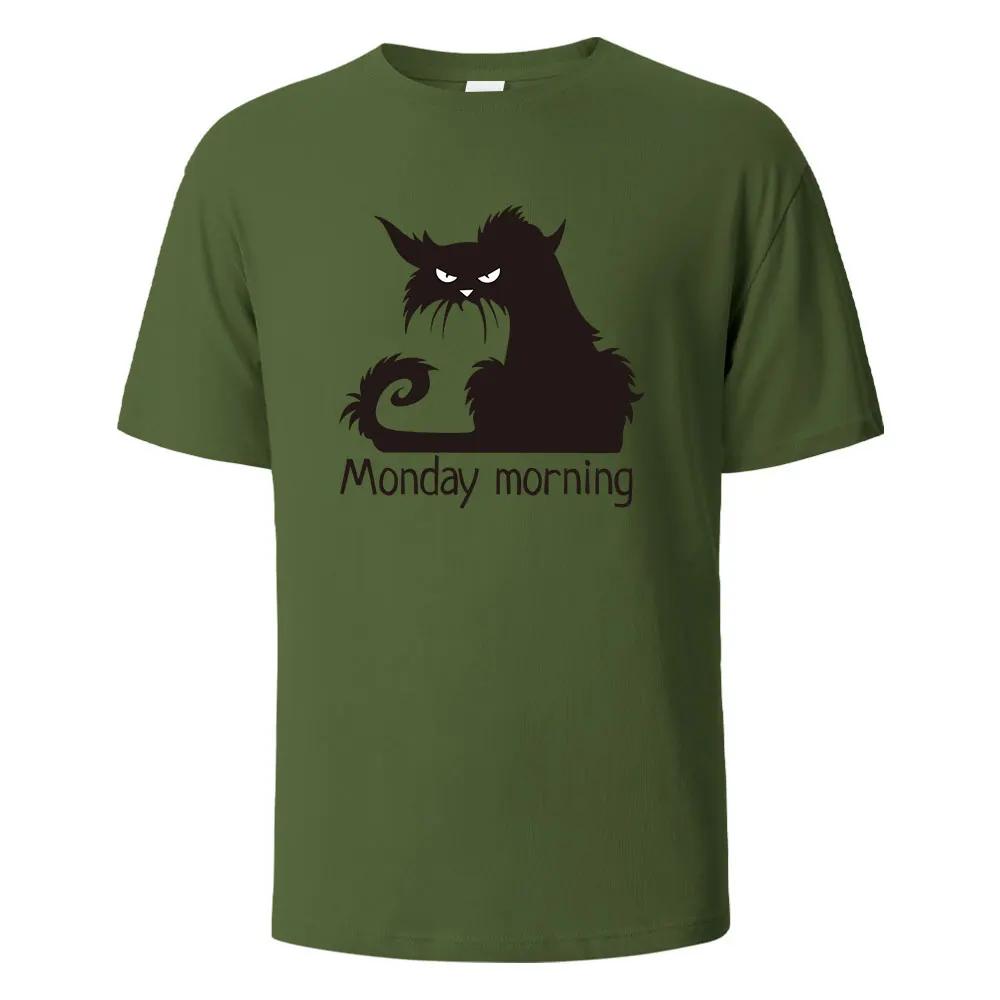 Men s Printed T-Shirt MondayMorning Funny Graphic 100%Cotton Oversize Shortsleeved Tees For Men Women Summer Fashion Casual Tops 4XL
Men s Printed T-Shirt MondayMorning Funny Graphic 100%Cotton Oversize Shortsleeved Tees For Men Women Summer Fashion Casual Tops 4XL