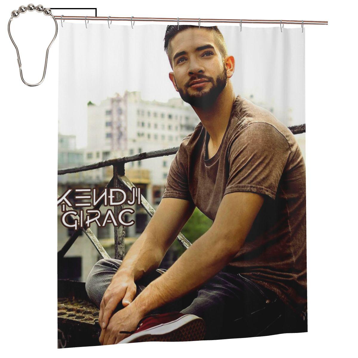Kendji Girac Gitano Shower Curtain Bathroom Polyester Waterproof Bath Curtains With Hooks W60H190(CM)-1 Pcs
Kendji Girac Gitano Shower Curtain Bathroom Polyester Waterproof Bath Curtains With Hooks W60H190(CM)-1 Pcs