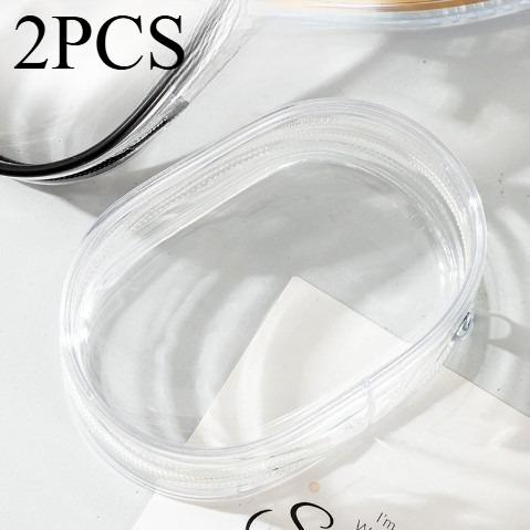 2pcs Mini Transparent Zipper Bags,Compact Portable Travel Organizer for Chargers,Cables, Earphones, Lipstick,Small Cosmetics
2pcs Mini Transparent Zipper Bags,Compact Portable Travel Organizer for Chargers,Cables, Earphones, Lipstick,Small Cosmetics