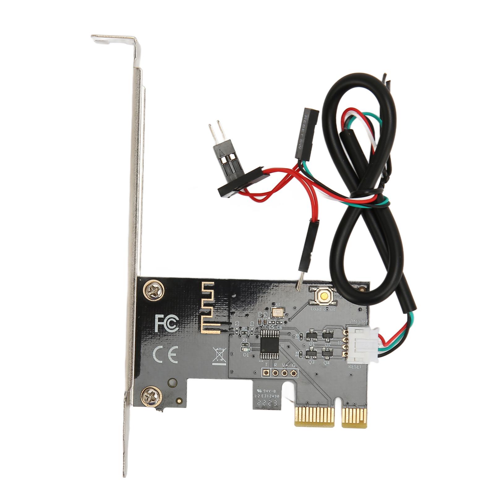Computer Power Reset Switch PCIE Card Precise Control Thickened Gold Pin APP Remote Control PCIE
Computer Power Reset Switch PCIE Card Precise Control Thickened Gold Pin APP Remote Control PCIE