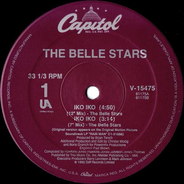 12inch Record BELLE STARS - Iko Iko V15475 Capitol Records 1989 US Dance & Electronica Used
12inch Record BELLE STARS - Iko Iko V15475 Capitol Records 1989 US Dance & Electronica Used
