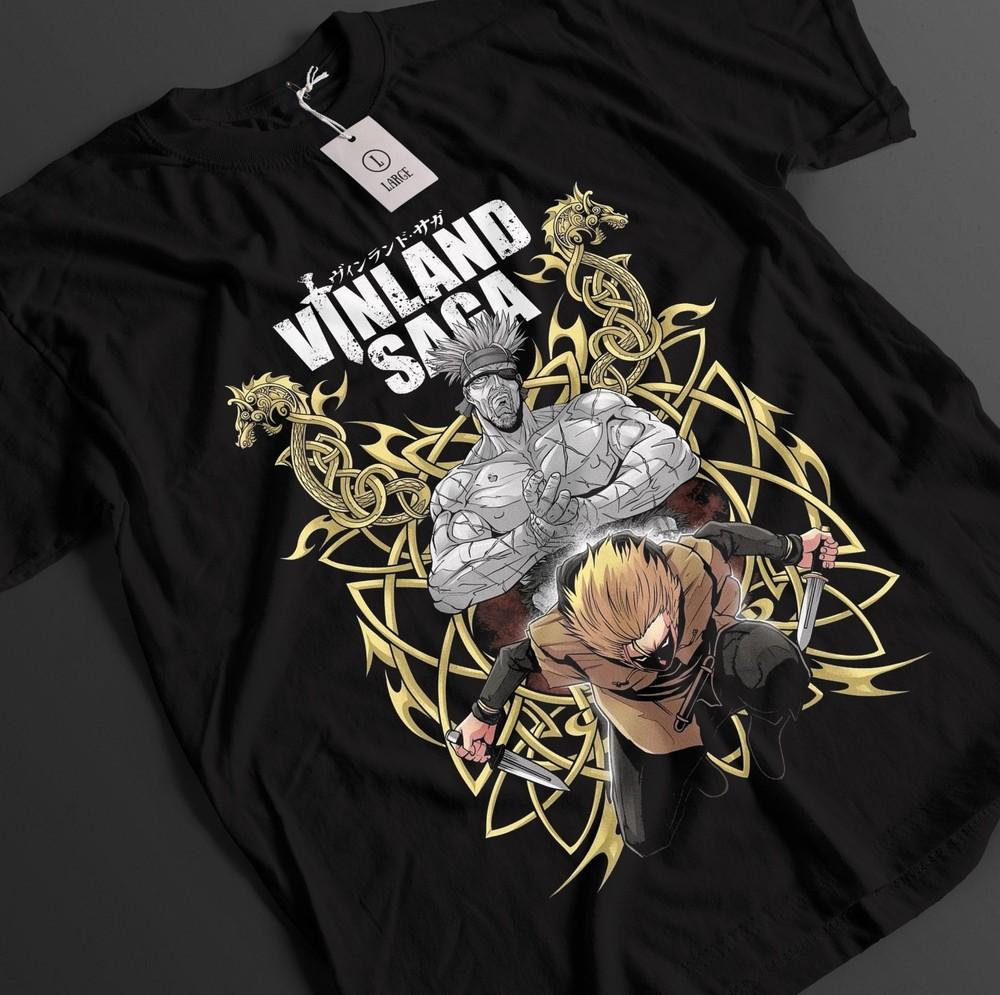 Vinland Saga Shirt Thorfinn Tshirt Askeladd T-Shirt Canute Top Thors Anime Tee 3XL
Vinland Saga Shirt Thorfinn Tshirt Askeladd T-Shirt Canute Top Thors Anime Tee 3XL