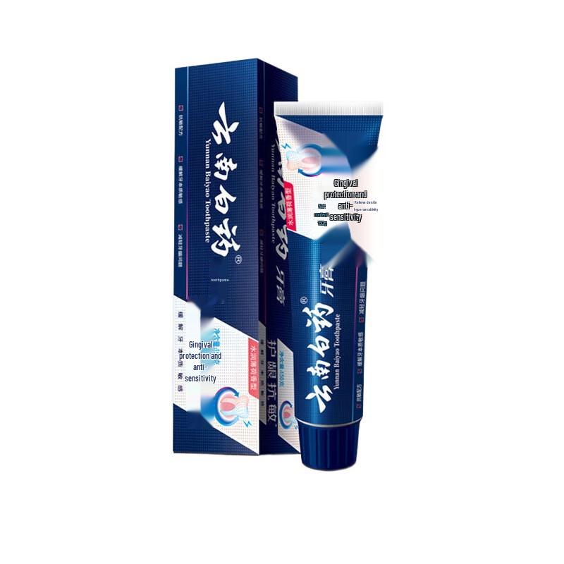 Yunnan Baiyao Sensitive Teeth & Fresh Breath Toothpaste
Yunnan Baiyao Sensitive Teeth & Fresh Breath Toothpaste