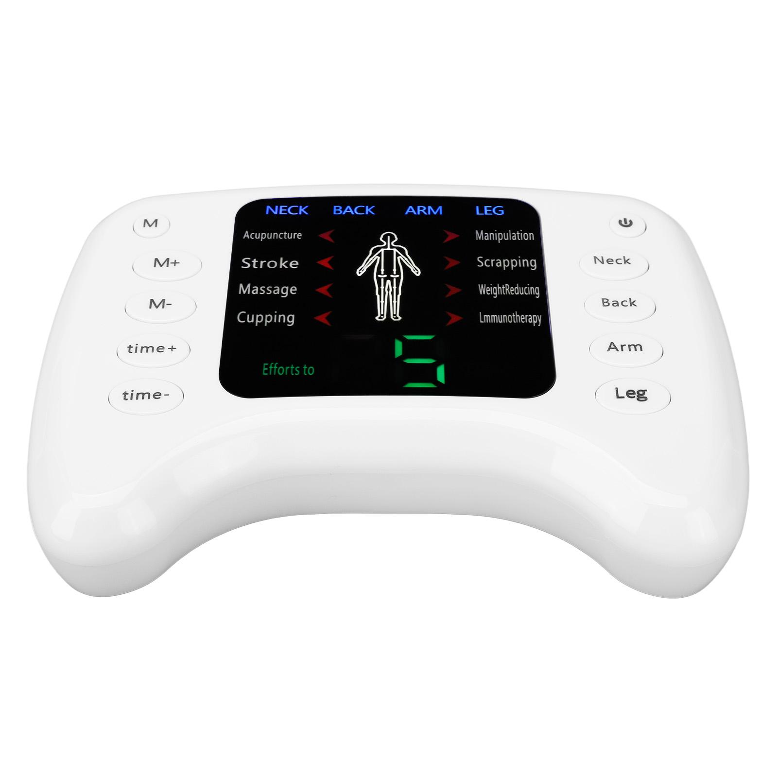 Electronic Pulse Massager Adjustable 15 Gears 8 Modes Timer Dual Output Muscle Stimulator Pulse Massager
Electronic Pulse Massager Adjustable 15 Gears 8 Modes Timer Dual Output Muscle Stimulator Pulse Massager