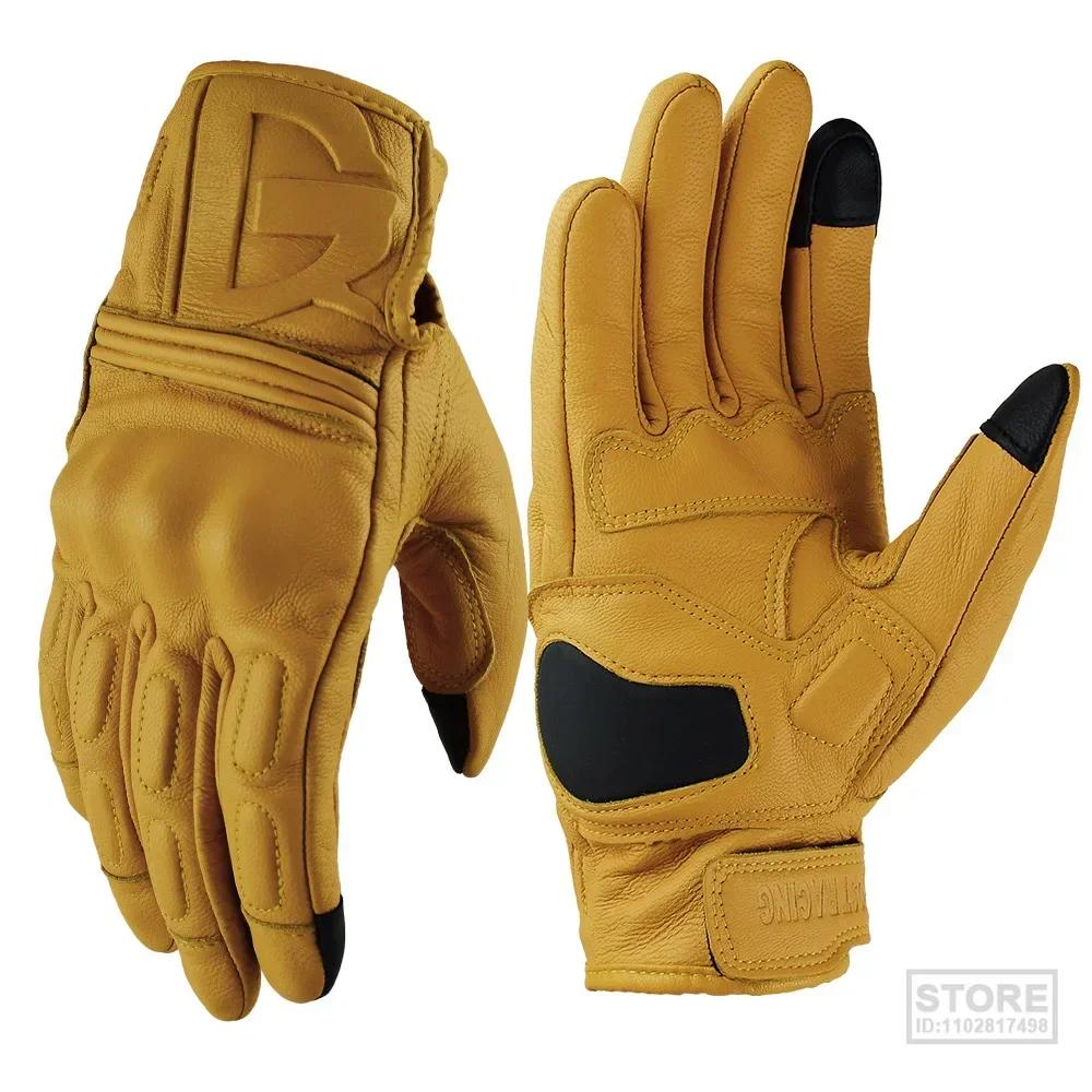 Дихаючі мотоциклетні рукавички з натуральної шкіри Guantes Moto Motorbike Вітрозахисні велосипедні гонки Чоловіки Жінки з козячої шкіри M
Дихаючі мотоциклетні рукавички з натуральної шкіри Guantes Moto Motorbike Вітрозахисні велосипедні гонки Чоловіки Жінки з козячої шкіри M