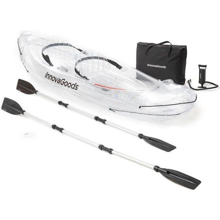 Kayak Gonflable Transparent avec Accessoires Paros InnovaGoods 312 cm 2 places
Kayak Gonflable Transparent avec Accessoires Paros InnovaGoods 312 cm 2 places
