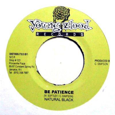 7inch Record NATURAL BLACK - Be Patience NONE Young Blood Rec 2004 Jamaica Reggae, Ska & Dub Used
7inch Record NATURAL BLACK - Be Patience NONE Young Blood Rec 2004 Jamaica Reggae, Ska & Dub Used