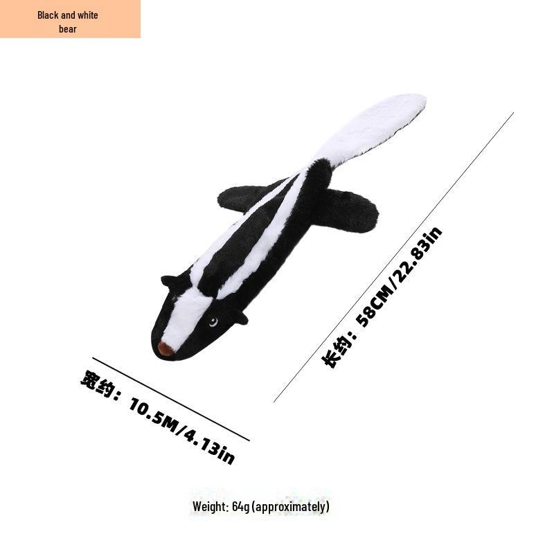 Звуковая игрушка из плюшевой кожи: Прочная, устойчивая к жеванию игрушка для прорезывания зубов у собак
Звуковая игрушка из плюшевой кожи: Прочная, устойчивая к жеванию игрушка для прорезывания зубов у собак