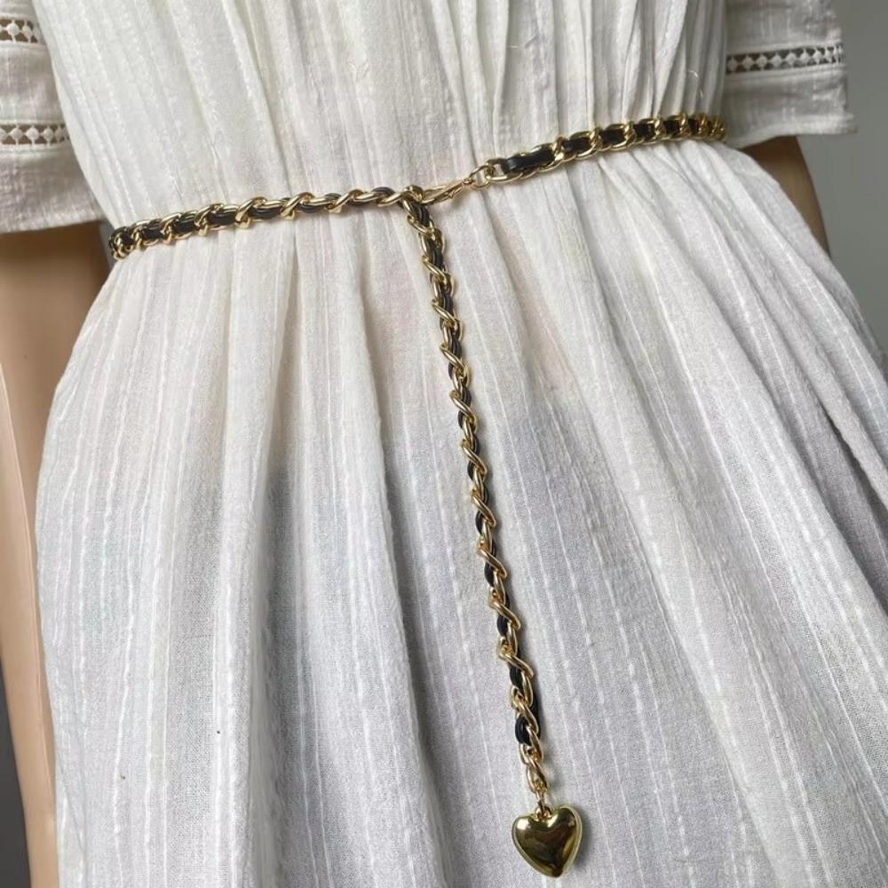 Long Thin Tassel Waist Chain Belt Metal Waist Link New Jewelry Accessories for Women black 03
Long Thin Tassel Waist Chain Belt Metal Waist Link New Jewelry Accessories for Women black 03