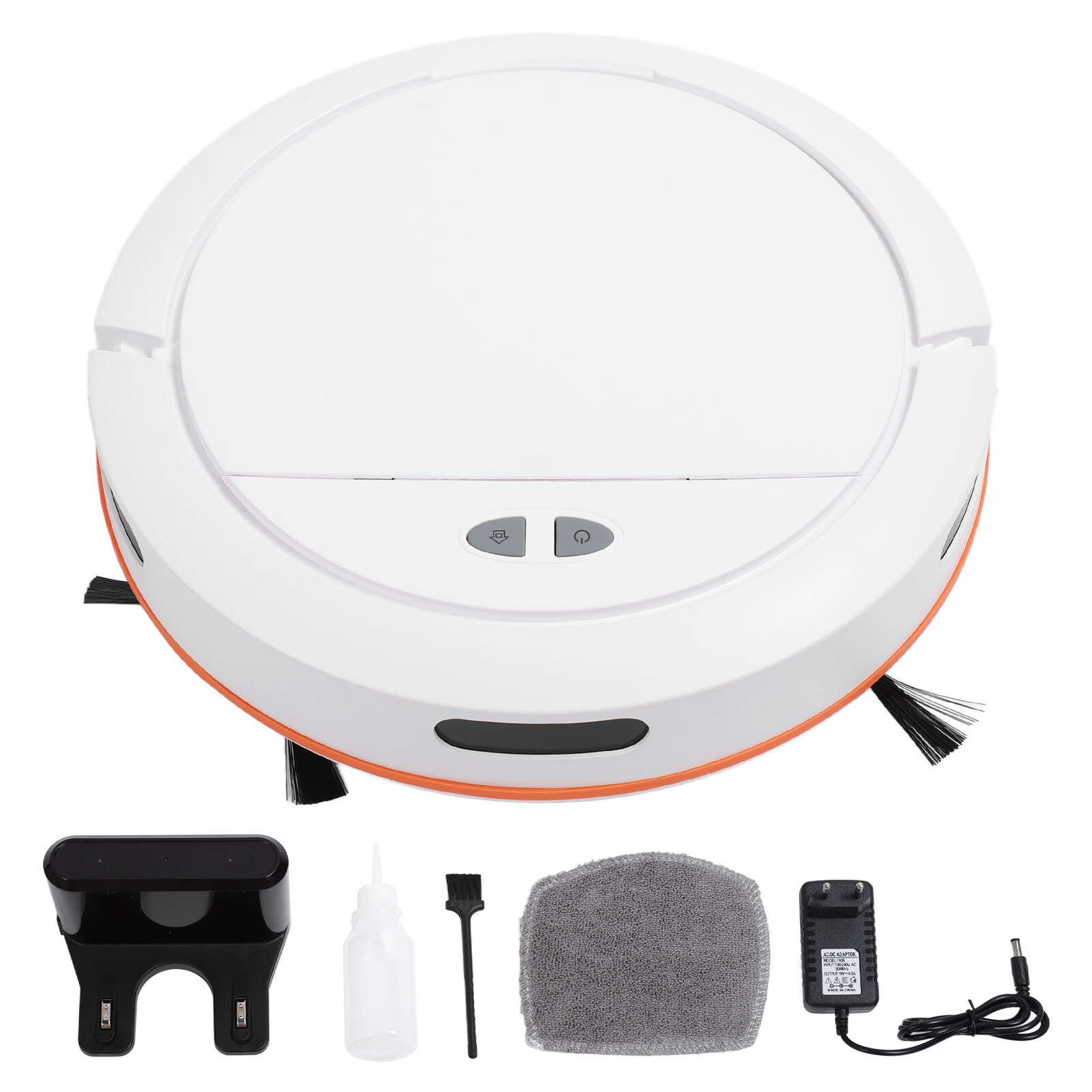 Робот-пилосос 4000 Па Всмоктування Автоматичне голосове керування APP Робот для прибирання Підмітання Ультратонкий для домашнього господарства Чорний штекер ЄС White American Standard
Робот-пилосос 4000 Па Всмоктування Автоматичне голосове керування APP Робот для прибирання Підмітання Ультратонкий для домашнього господарства Чорний штекер ЄС White American Standard