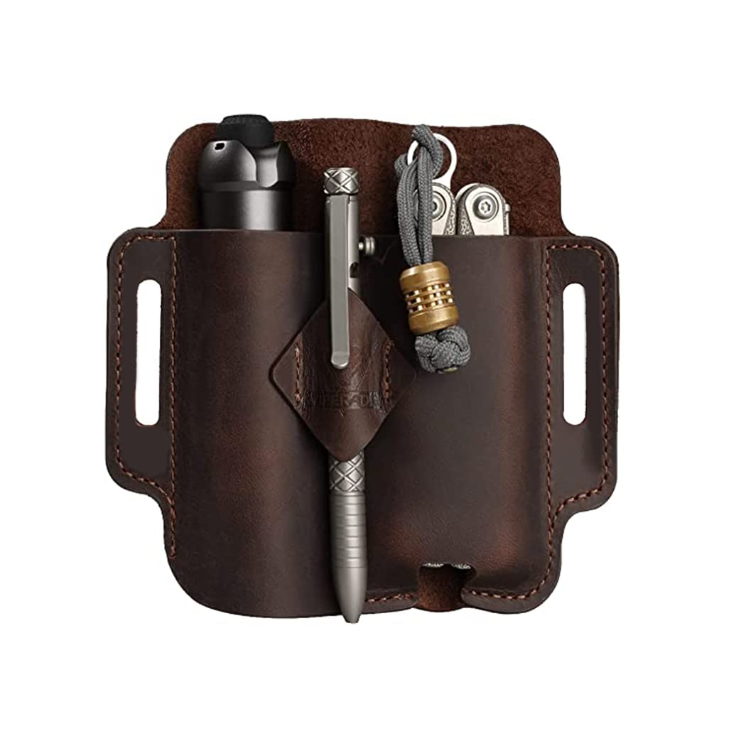 VIPERADE PJ19 EDC Belt Organizer Sheath для шкіряних футлярів для Leatherman Flashlight Pouch for Fenix Pen Holder for Tactical Pen Multi-Tool Sheath, коричневий
VIPERADE PJ19 EDC Belt Organizer Sheath для шкіряних футлярів для Leatherman Flashlight Pouch for Fenix Pen Holder for Tactical Pen Multi-Tool Sheath, коричневий