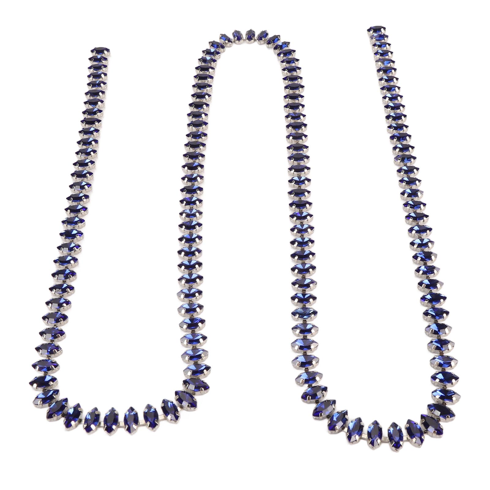 Rhinestone Claw Chain Shiny Cuttable Rhinestone Beaded Chain Trim for Crafts Clothes Decoration Sewing 1 Yard
Rhinestone Claw Chain Shiny Cuttable Rhinestone Beaded Chain Trim for Crafts Clothes Decoration Sewing 1 Yard