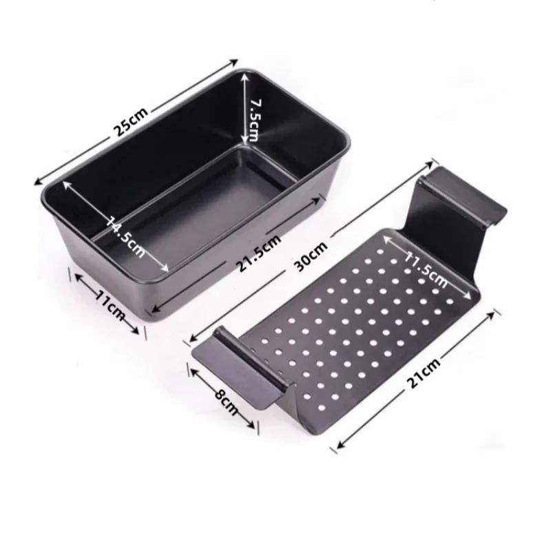 2in1 Large Meat Bread Loaf Non-Stick Pan Set with Removable Insert & Drain Tray Durable Kitchen Gadgets for Healthy Baking чорний
2in1 Large Meat Bread Loaf Non-Stick Pan Set with Removable Insert & Drain Tray Durable Kitchen Gadgets for Healthy Baking чорний
