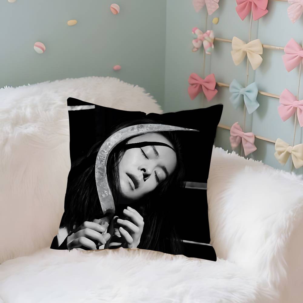 Singer AMitskiS Case Plush Fabric Soft Pillowcase Double Sided Print Cushion Cover Household Gifts 40x40 cm
Singer AMitskiS Case Plush Fabric Soft Pillowcase Double Sided Print Cushion Cover Household Gifts 40x40 cm
