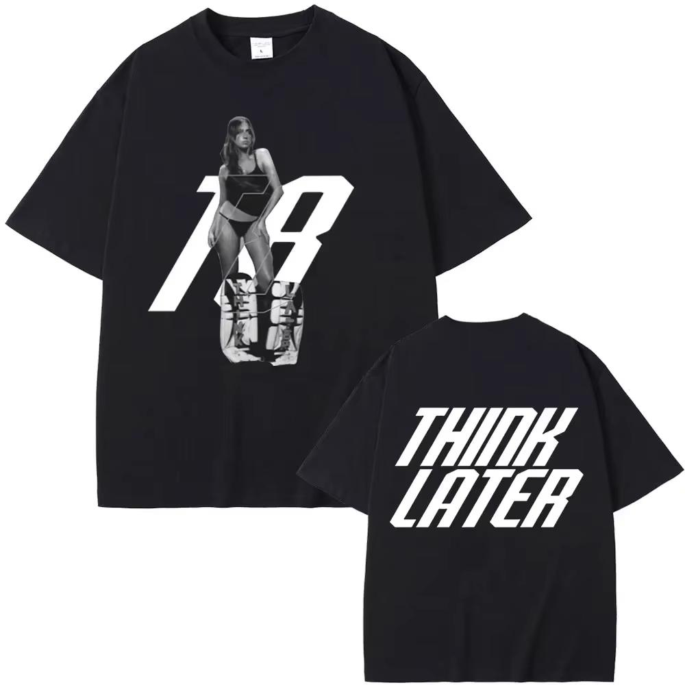2026 Singer Tate Mcrae T8 Music T Shirts Unisex s Women Vintage T-shirt Summer Cotton Short Sleeve Tops for Fans Gift Streetwear 4XL
2026 Singer Tate Mcrae T8 Music T Shirts Unisex s Women Vintage T-shirt Summer Cotton Short Sleeve Tops for Fans Gift Streetwear 4XL