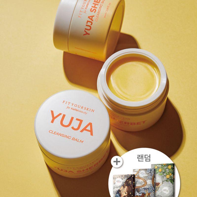 Yuzu Sherbet Cleansing Balm 90ml with Kare Beauty
Yuzu Sherbet Cleansing Balm 90ml with Kare Beauty
