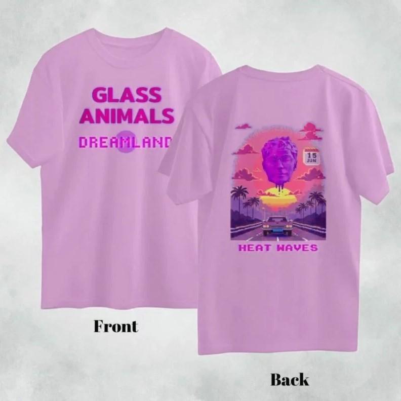 2 sides Glass Animals Band Heat Waves Light Pink TShirt Cotton MC1479 Unisex T-Shirt L
2 sides Glass Animals Band Heat Waves Light Pink TShirt Cotton MC1479 Unisex T-Shirt L