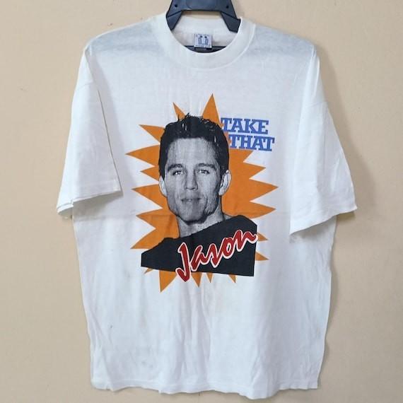 Vintage 90#039s Take That English Pop Group White T Shirt Unisex PA8827 Unisex T-Shirt S
Vintage 90#039s Take That English Pop Group White T Shirt Unisex PA8827 Unisex T-Shirt S