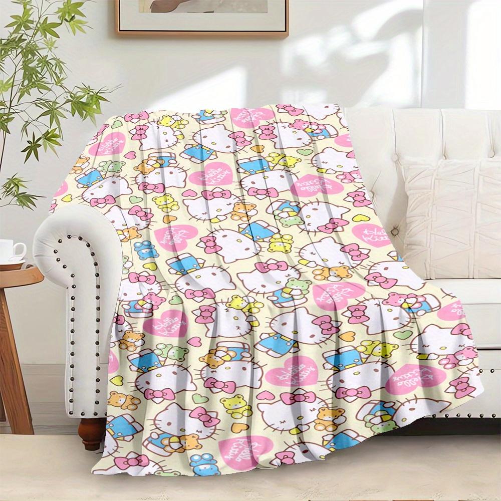 1pc Hello Kitty Flannel Blanket - Home Decor, Universal Seasons, Cozy, Machine Washable, Suitable for Everyone, Perfect Gift for All Family, 130x150cm
1pc Hello Kitty Flannel Blanket - Home Decor, Universal Seasons, Cozy, Machine Washable, Suitable for Everyone, Perfect Gift for All Family, 130x150cm