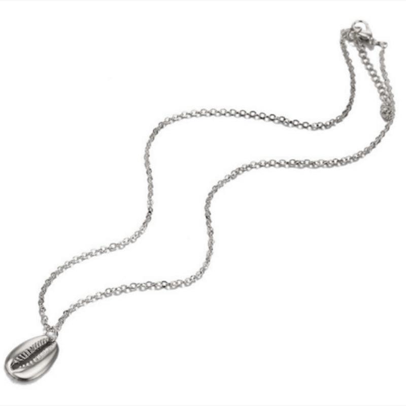 Минималистичное ретро ожерелье с подвеской в виде морской раковины в пляжном стиле для женщин серебряный
Минималистичное ретро ожерелье с подвеской в виде морской раковины в пляжном стиле для женщин серебряный