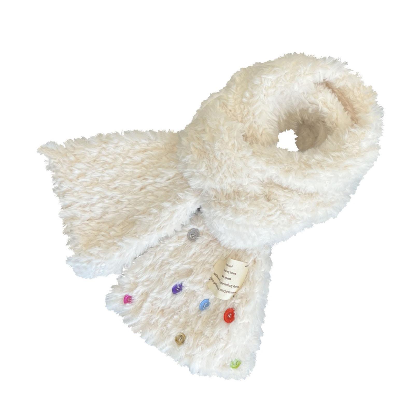 Женский плюшевый шарф Милый Плотный Теплый Простой Модный Плюшевый шарф на пуговицах для осени и зимы
Женский плюшевый шарф Милый Плотный Теплый Простой Модный Плюшевый шарф на пуговицах для осени и зимы