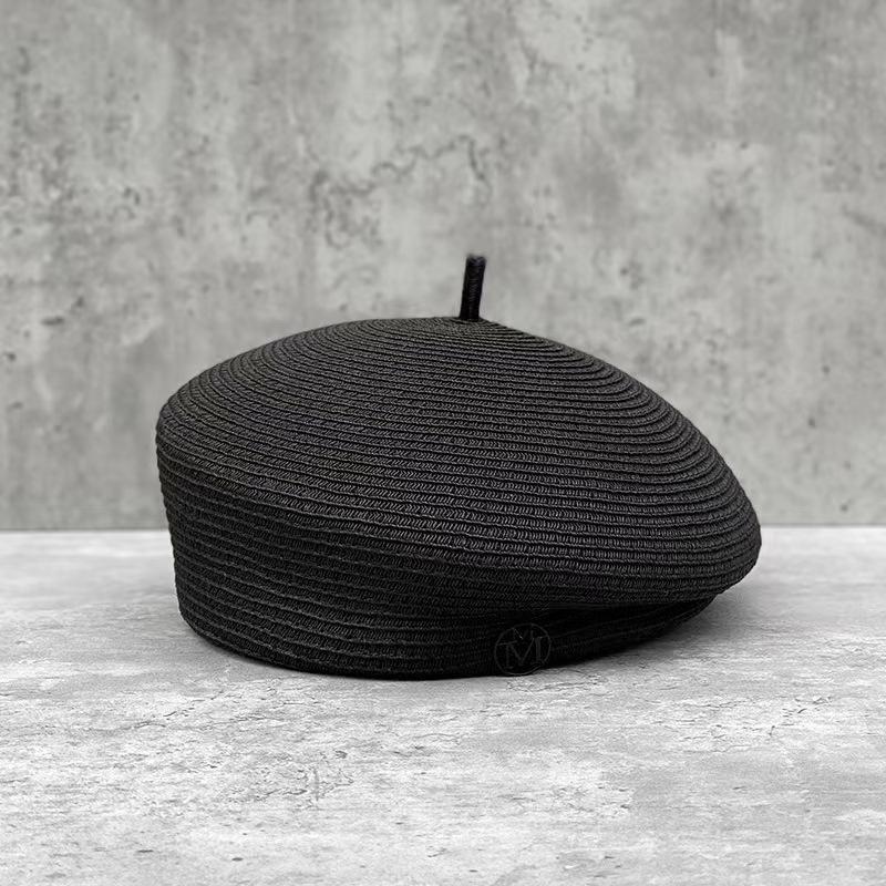 Fine Straw Fedoras Letter Beret for Women, Casual Painter Hat, Elegant and Stereotype, Retro Fashion, Summer Tourism, sale Average size 55-57CM
Fine Straw Fedoras Letter Beret for Women, Casual Painter Hat, Elegant and Stereotype, Retro Fashion, Summer Tourism, sale Average size 55-57CM