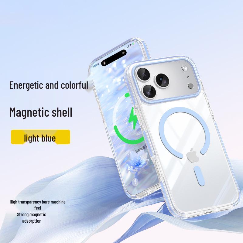 Magnetic Airbag Drop-Proof Transparent Case for iPhone 17 Pro/16 Pro Max - Ultra-Thin Full Coverage iPhone 16 Pro
Magnetic Airbag Drop-Proof Transparent Case for iPhone 17 Pro/16 Pro Max - Ultra-Thin Full Coverage iPhone 16 Pro