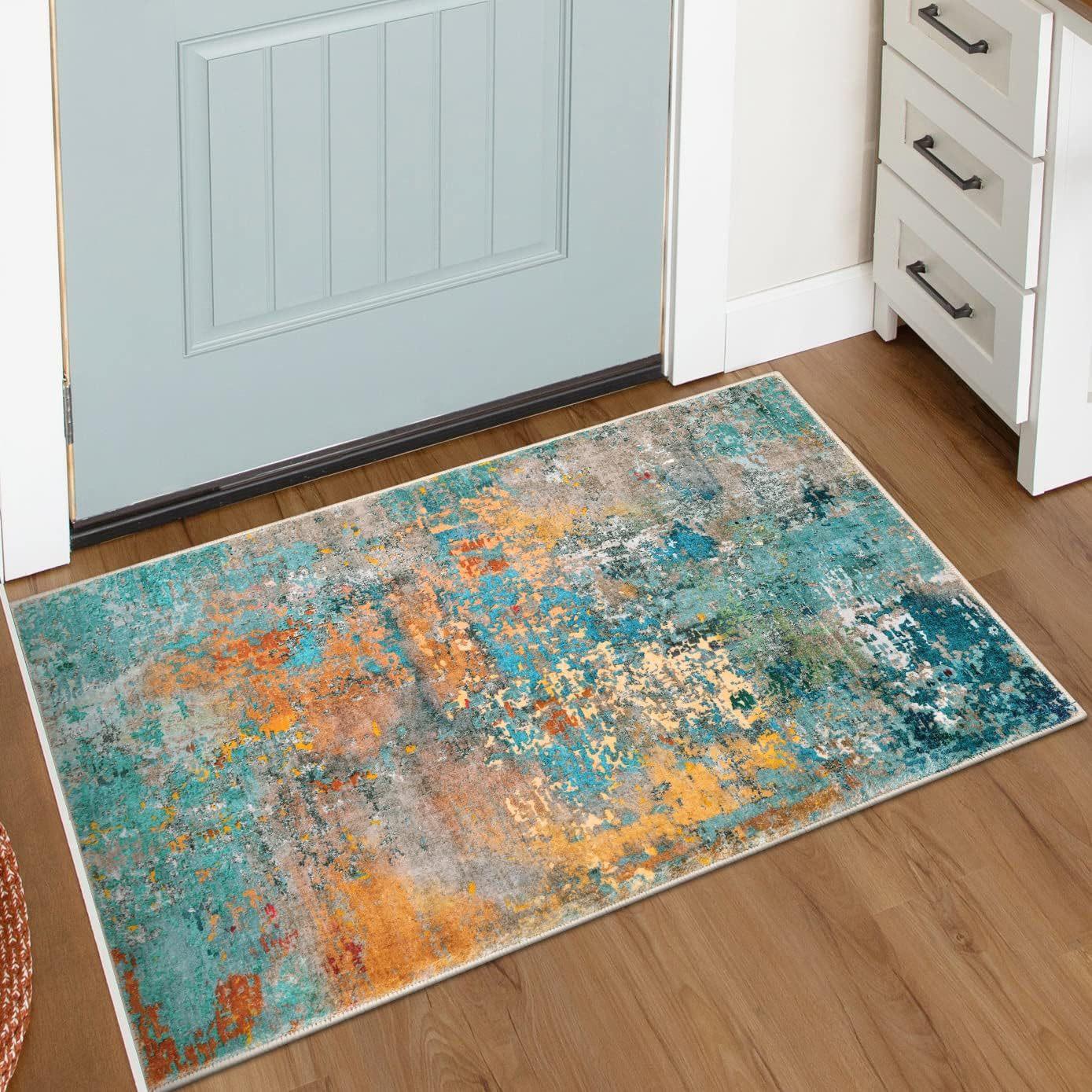 VIKAMA Loop-Pile Carpet Tie-Dye Art Entry Mat Kitchen Rug Toilet Mat Bathroom Mat Non-Slip Washable Home Decor 40x60cm 16x24inch
VIKAMA Loop-Pile Carpet Tie-Dye Art Entry Mat Kitchen Rug Toilet Mat Bathroom Mat Non-Slip Washable Home Decor 40x60cm 16x24inch