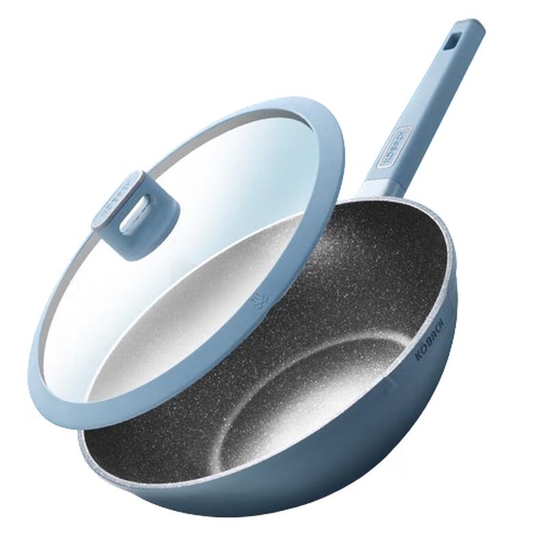 Kambach Blue & White Non-stick Wok
Kambach Blue & White Non-stick Wok