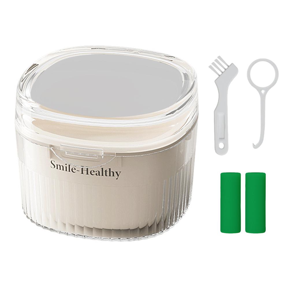 Portable Soaking Retainer Cleaning Box Multifunctional Orthodontic Retainer Invisible Braces Box for Soaking Mouthguard
Portable Soaking Retainer Cleaning Box Multifunctional Orthodontic Retainer Invisible Braces Box for Soaking Mouthguard