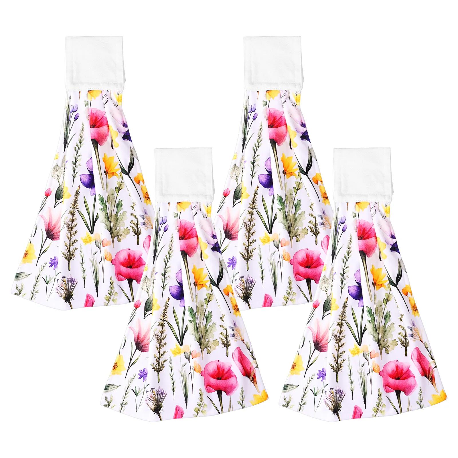 4Pcs Printed Soft Microfiber Hand towel Strong Absorbent Hanging Quick Drying Wipe Hand Towel for Bathroom Kitchen dish cloth
4Pcs Printed Soft Microfiber Hand towel Strong Absorbent Hanging Quick Drying Wipe Hand Towel for Bathroom Kitchen dish cloth