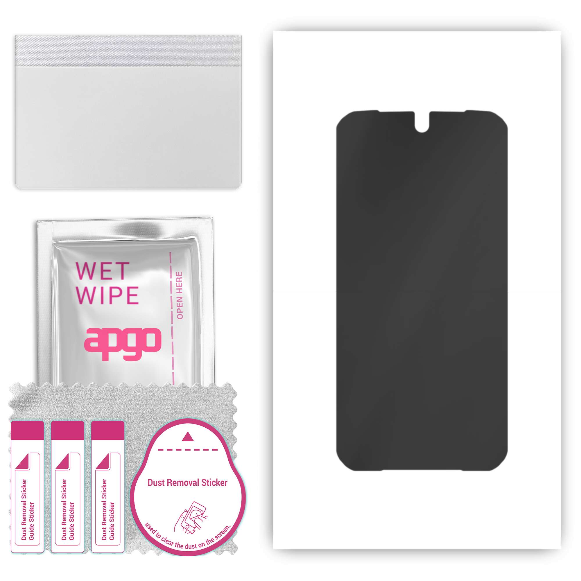 apgo Hydrogel Privacy Matte Screen Protector для Doogee S68 Pro, Anti Spy, гідрогелева плівка, гнучкий, м’який ТПУ з позиціонуючим шаром, легке встановлення
apgo Hydrogel Privacy Matte Screen Protector для Doogee S68 Pro, Anti Spy, гідрогелева плівка, гнучкий, м’який ТПУ з позиціонуючим шаром, легке встановлення