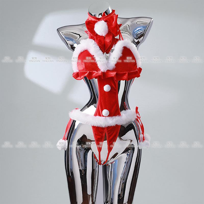 Christmas themed clothing sexy red skirt bunny cos uniform pure desire New Year s suit explosion free size (40-60kg )
Christmas themed clothing sexy red skirt bunny cos uniform pure desire New Year s suit explosion free size (40-60kg )