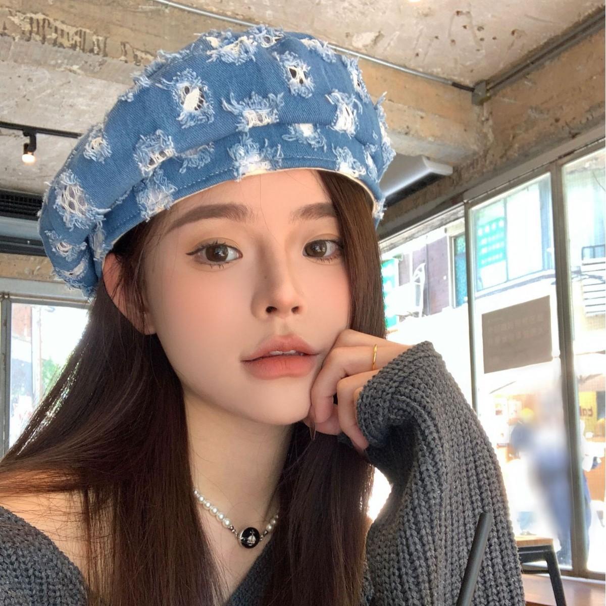 Outdoor hole forward peaked cap women s autumn and winter new fashion versatile duckbill hat anti-beret painter hat tide M(56-58cm) синій
Outdoor hole forward peaked cap women s autumn and winter new fashion versatile duckbill hat anti-beret painter hat tide M(56-58cm) синій