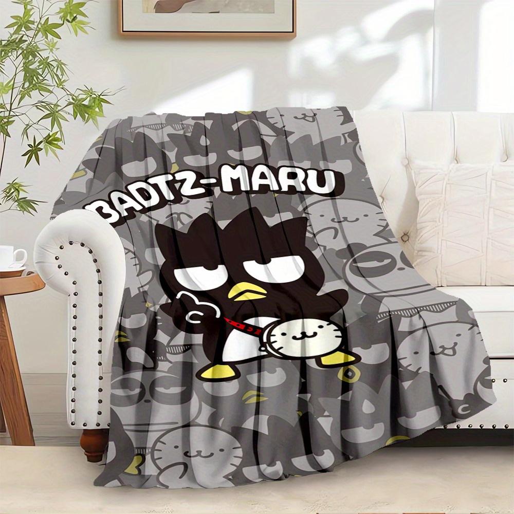 1pc Badtz-Maru, Kawaii, CartoonDigital Print Flannel Throw Blanket, Super Soft Plush Fleece Bedspread, Multipurpose All-Season Hypoallergeni 130x150cm
1pc Badtz-Maru, Kawaii, CartoonDigital Print Flannel Throw Blanket, Super Soft Plush Fleece Bedspread, Multipurpose All-Season Hypoallergeni 130x150cm