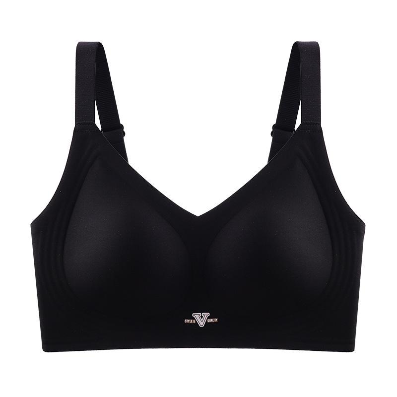 Summer ultra-thin breathable jelly sports soft support no steel ring gathering comfortable semi-fixed cup seamless bra 3XL42/95 чорний
Summer ultra-thin breathable jelly sports soft support no steel ring gathering comfortable semi-fixed cup seamless bra 3XL42/95 чорний