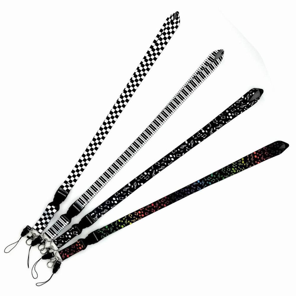 Tag Holder Badge Strap Musical Note Lanyards Piano Keys Print Keychain Keys Keychain Badge Holder
Tag Holder Badge Strap Musical Note Lanyards Piano Keys Print Keychain Keys Keychain Badge Holder