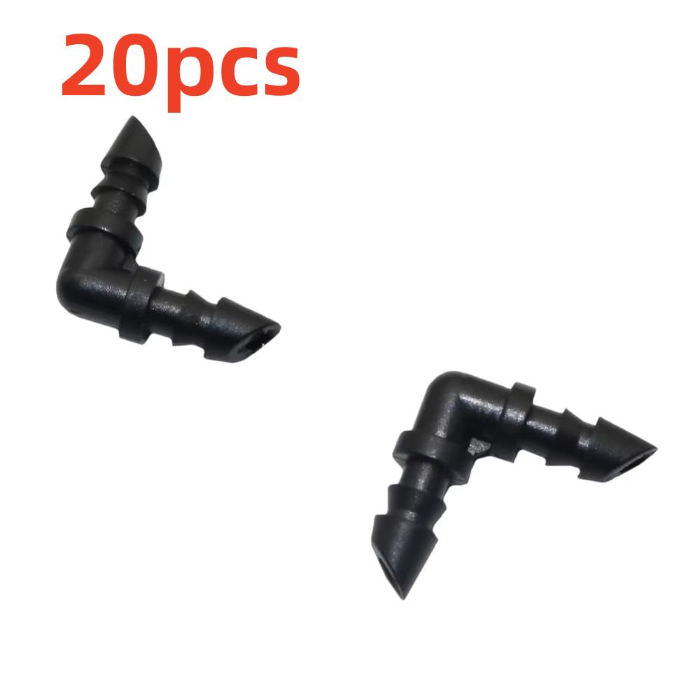 4mm, 12.5mm Barbed Elbow connector Hose Quick Connectors Industrial ventilation Plumbing Pipe Fittings 20 Pcs NO.1&None
4mm, 12.5mm Barbed Elbow connector Hose Quick Connectors Industrial ventilation Plumbing Pipe Fittings 20 Pcs NO.1&None