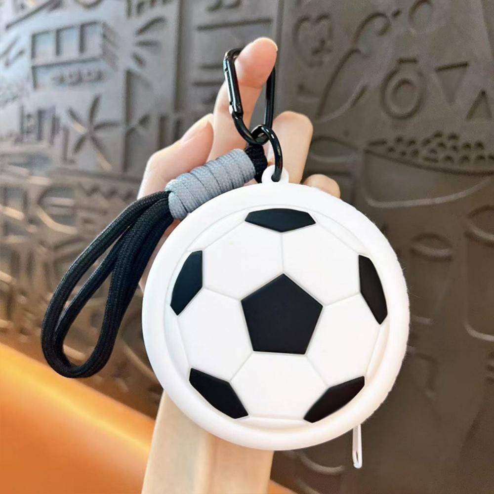 Creative Sports Style Silicone Coin Purse Wallet Basketball Football Shaped Storage Bag Headphone Box Schoolbag Pendant Keychain Set
Creative Sports Style Silicone Coin Purse Wallet Basketball Football Shaped Storage Bag Headphone Box Schoolbag Pendant Keychain Set