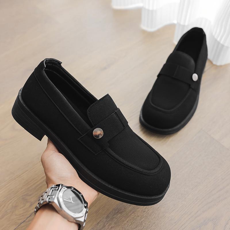 New Vintage Fashion Men s Suede Leather Thick-soled Casual Shoes Designer Wedding Party Dress Footwear 44
New Vintage Fashion Men s Suede Leather Thick-soled Casual Shoes Designer Wedding Party Dress Footwear 44