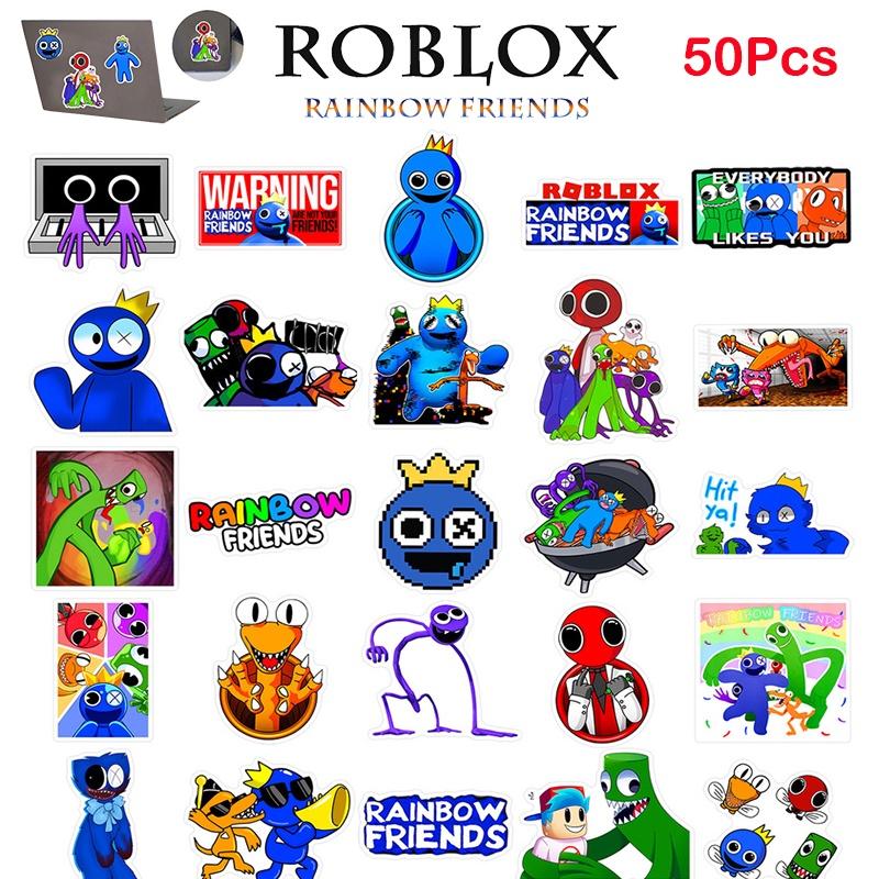 Яркие 50 шт. Водонепроницаемые наклейки Roblox Rainbow Friends для чемодана 50Pcs/Set
Яркие 50 шт. Водонепроницаемые наклейки Roblox Rainbow Friends для чемодана 50Pcs/Set