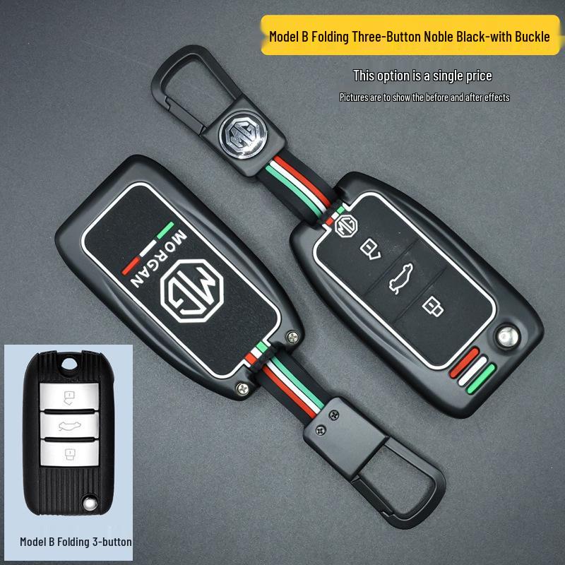 Чохол для ключа автомобіля MG & Roewe для MG5, MG6, ZS, One, HS - Захисна оболонка з пряжкою для ключа Set
Чохол для ключа автомобіля MG & Roewe для MG5, MG6, ZS, One, HS - Захисна оболонка з пряжкою для ключа Set