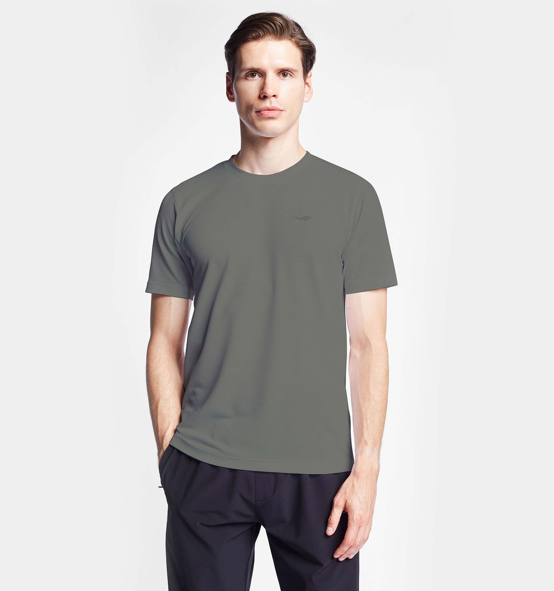 Мужская футболка с коротким рукавом 25S-1298-25B XL зелёный
Мужская футболка с коротким рукавом 25S-1298-25B XL зелёный