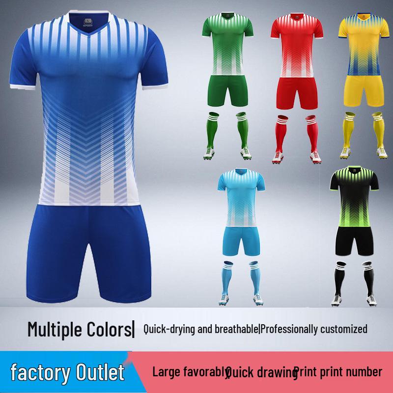 Adult Breathable Short-Sleeved Football Training Jersey for Outdoor Sports and Team Competitions Large
Adult Breathable Short-Sleeved Football Training Jersey for Outdoor Sports and Team Competitions Large