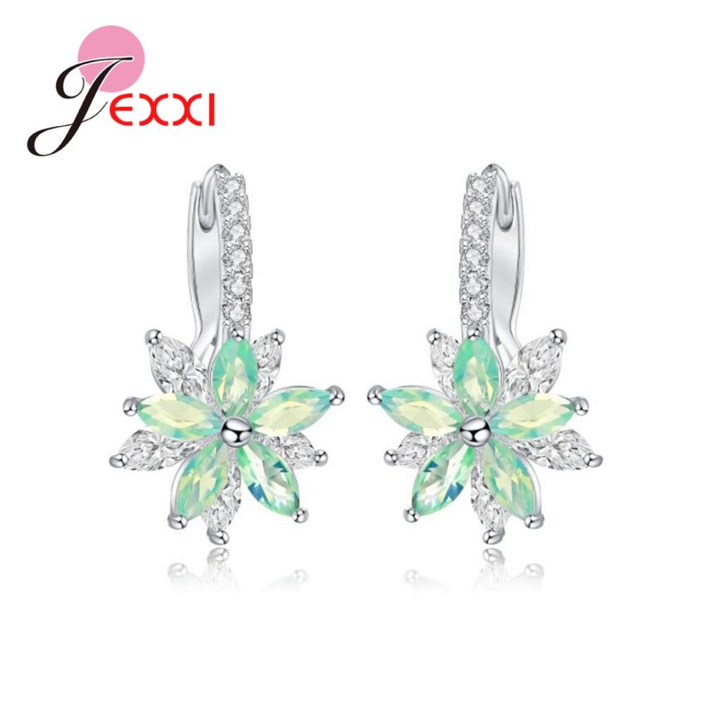 Beautiful Drop Earrings Findings Flower Design Colorful Crystals 925 Sterling Silver Wedding Party Jewelry Accessory Wholesale светло-зеленый
Beautiful Drop Earrings Findings Flower Design Colorful Crystals 925 Sterling Silver Wedding Party Jewelry Accessory Wholesale светло-зеленый
