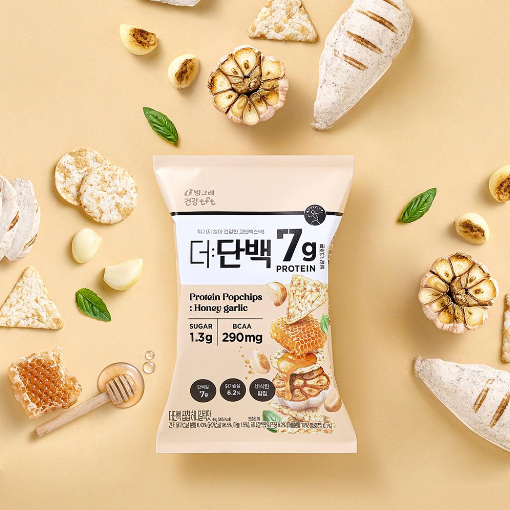 Protein Pop Chips 44g 3Types Honey Garlic
Protein Pop Chips 44g 3Types Honey Garlic