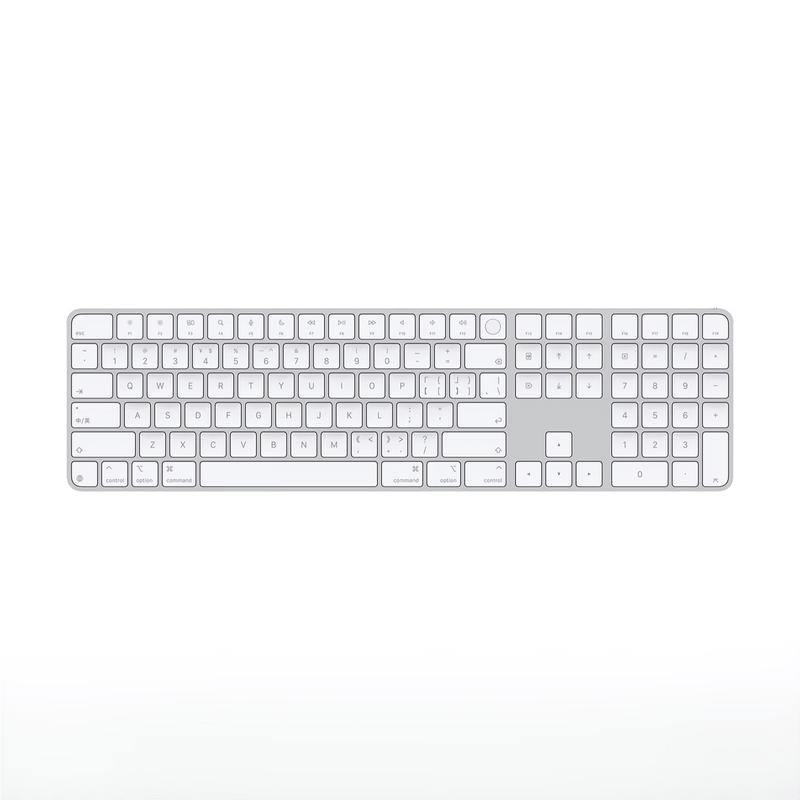 Apple Magic Keyboard with Touch ID and Numeric Keypad
Apple Magic Keyboard with Touch ID and Numeric Keypad