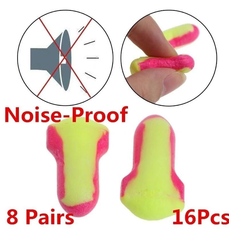 2026 New 8 Pairs /16 Pcs Disposable Soft Foam Earplugs Snore-Proof Sleep Ear Protector No Cords Noise Protection Earmuffs
2026 New 8 Pairs /16 Pcs Disposable Soft Foam Earplugs Snore-Proof Sleep Ear Protector No Cords Noise Protection Earmuffs