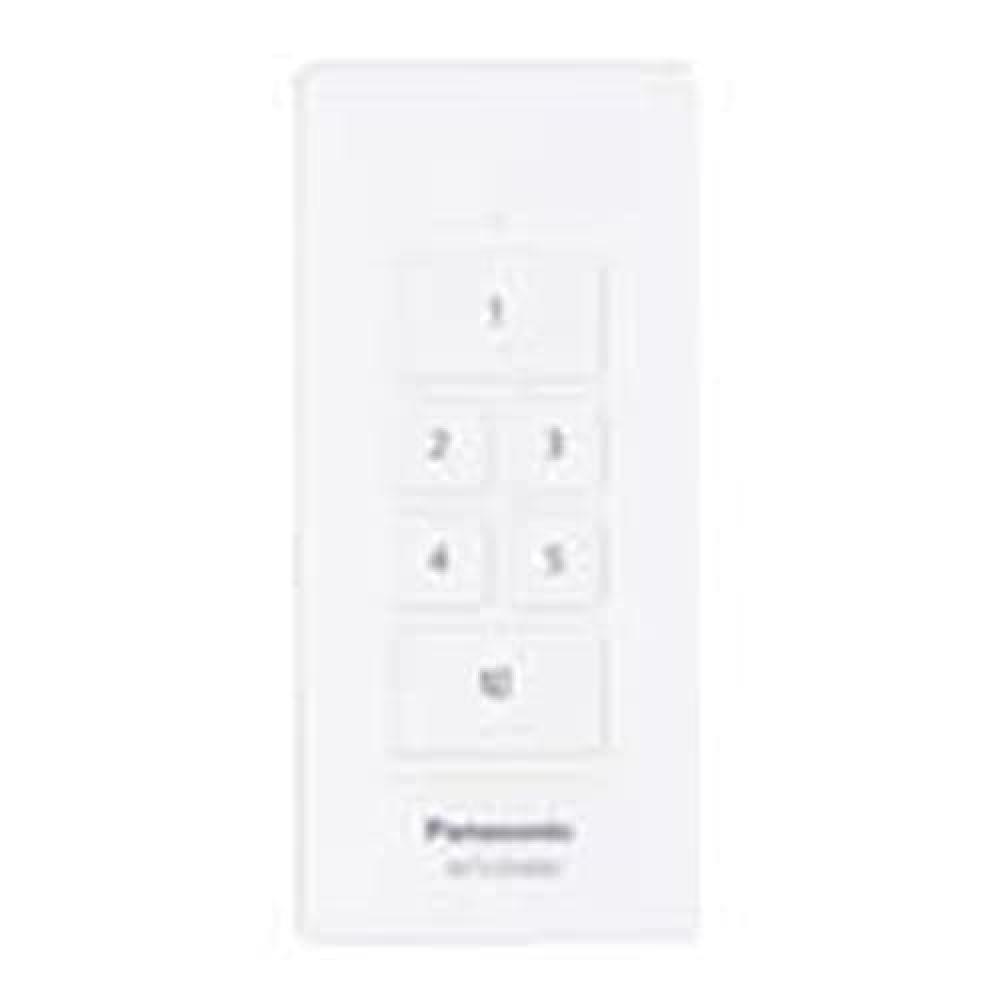 Panasonic ADVANCE series Link Plus scene remote control (5 scenes + all lights off) Matte white WTY2530W
Panasonic ADVANCE series Link Plus scene remote control (5 scenes + all lights off) Matte white WTY2530W