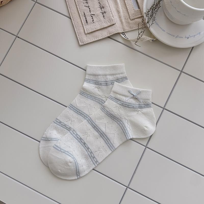 Spring and Summer Lightweight Socks - Children s Pendant with Butterfly Knot Short Tube Socks with Mesh Edging Socks Without Bones 1 pair
Spring and Summer Lightweight Socks - Children s Pendant with Butterfly Knot Short Tube Socks with Mesh Edging Socks Without Bones 1 pair